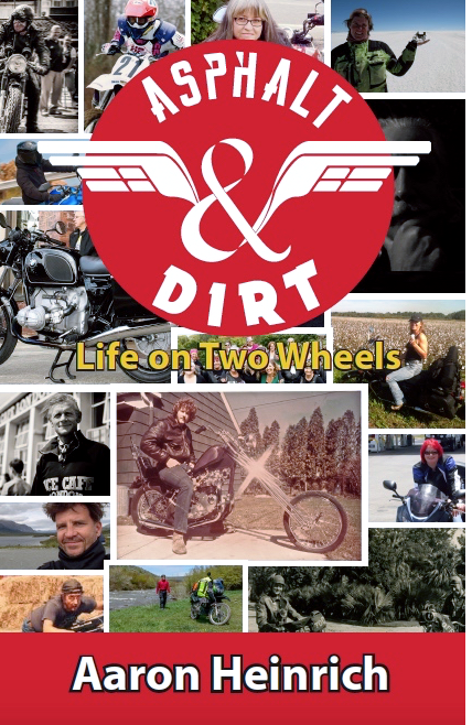 Asfalto e sterrato: la vita su due ruote. Questo è un libro fantastico con tante storie su come le nostre vite sono cambiate grazie alle due ruote.