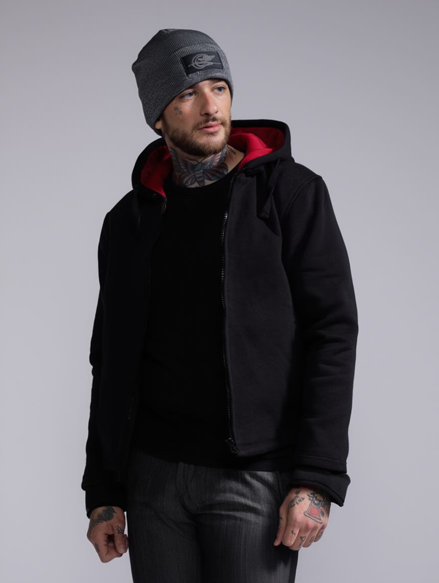 ZEPHYR BEANIES MIT BÜNDCHEN – HERREN